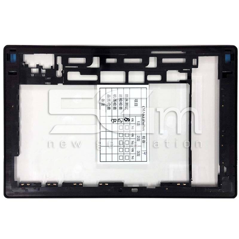 Xperia Tablet Z SGP311 - SGP312 - SGP321 Black Middle Frame 