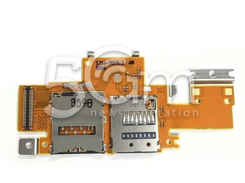 Lettore Sim Card Completo Flat Cable Xperia Tablet Z SGP311