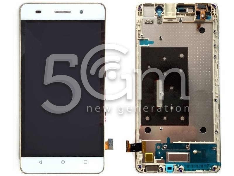 Huawei G Play Mini White Touch Display + Frame 
