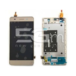 Huawei G Play Mini Gold Touch Display + Frame 