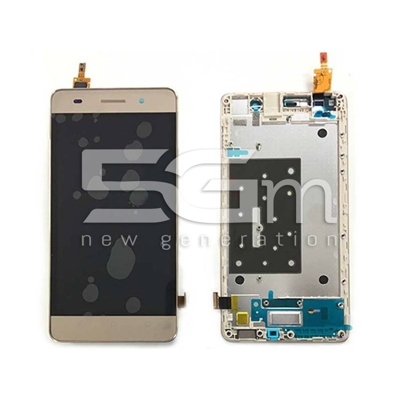 Display Touch Gold + Frame Huawei G Play Mini