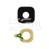 Samsung SM-J7 "700" Black Camera Glass Lens + Adhesive 