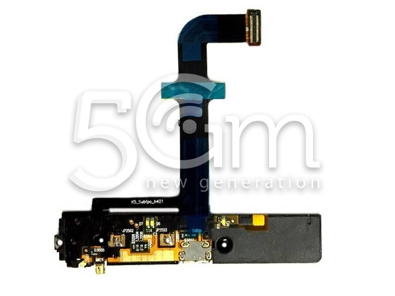 Connettore Di Ricarica + Suoneria + Microfono + Supporto Flat Cable Lenovo K900