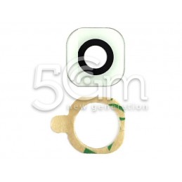 Samsung SM-G920 S6 Camera Adhesive + Glass Lens White Version 