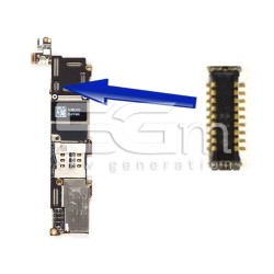 Connettore 9 Pin Su Scheda-Madre Connessione Accensione Volume Flex IPhone 5C-5S