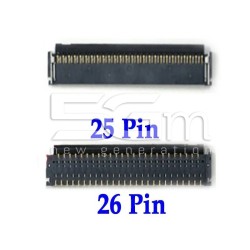 Connettore 25/26 Pin Su Scheda-Madre Connessione LCD IPad 4