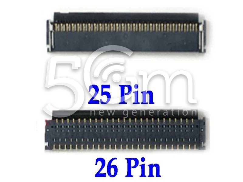 Connettore 25/26 Pin Su Scheda-Madre Connessione LCD IPad 4