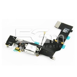 iPhone SE White Charging Connector Flex Cable No Logo