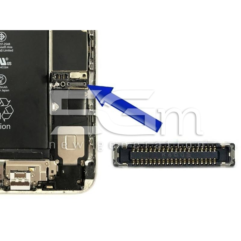 Connettore 20 Pin su Scheda-Madre Connessione Connettore Di Ricarica iPhone 6S Plus