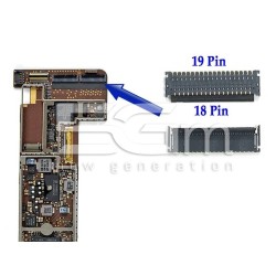 Connettore 19/18 Pin Su Scheda-Madre Connessione Touch Screen IPad 2