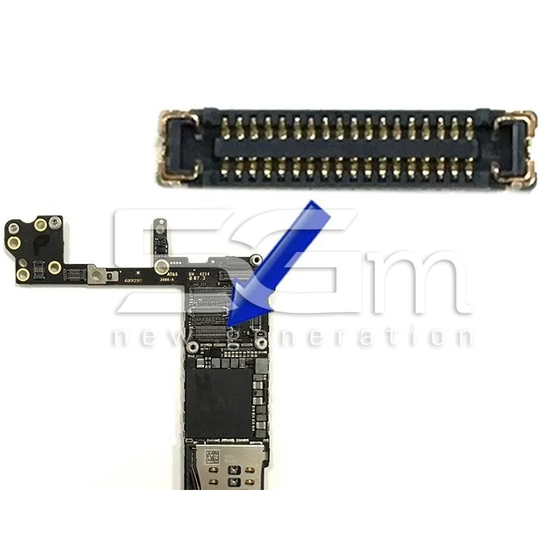 Connettore 18 Pin Su Scheda-Madre Connessione Sensore Flex IPhone 6