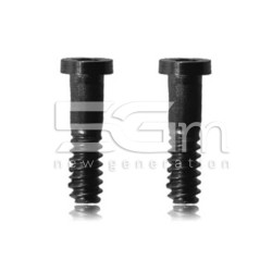 Iphone 5c Pair of Black Tightening Screws