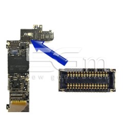 Connettore 15 Pin Su Scheda-Madre Connessione Touch Screen iPhone 4-4S