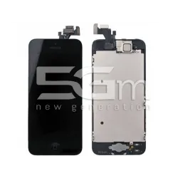 Display Touch Nero  Full Parts iPhone 5 No Logo Flex