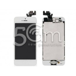 Display Touch Bianco Full Parts iPhone 5 No Logo Flex