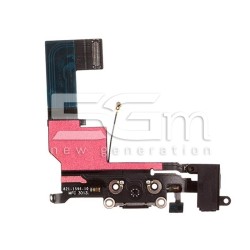 Iphone 5s Black Connector Flex Cable No Logo