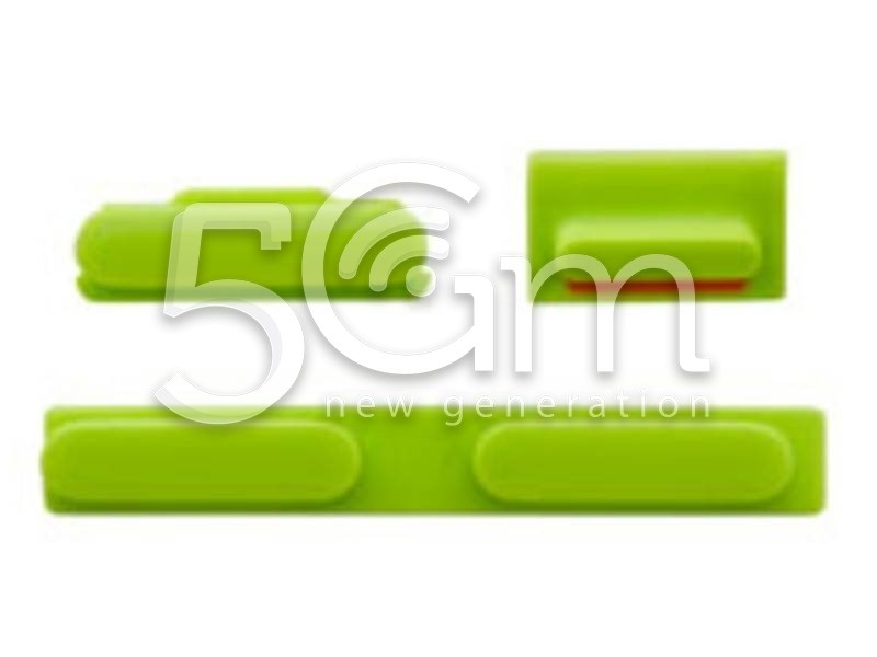 Iphone 5C Green External Buttons