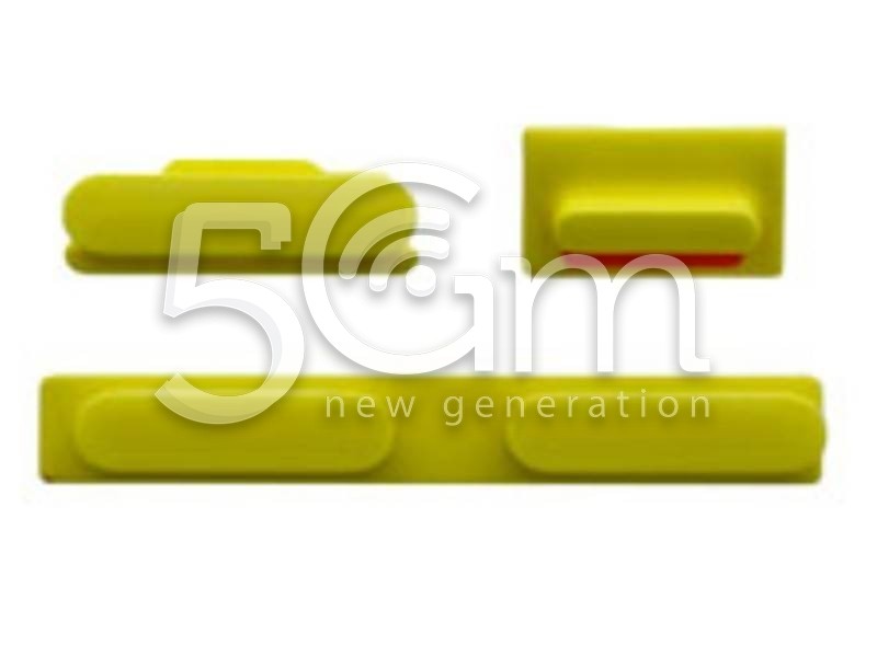 Iphone 5C Yellow External Buttons
