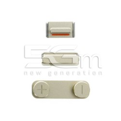 Iphone 5s Gold External Buttons Kit