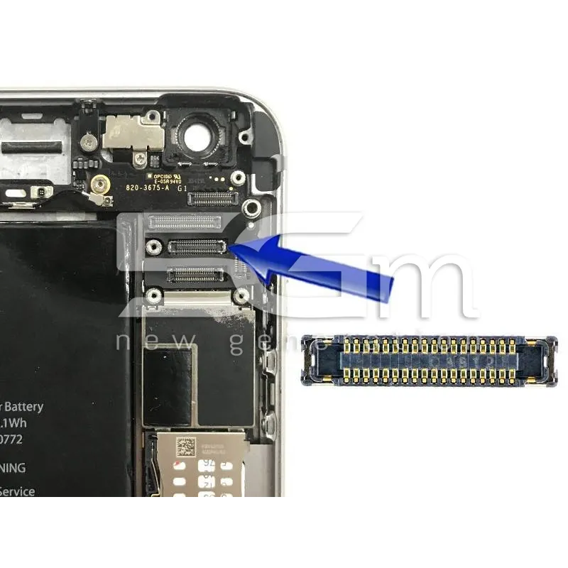 Connettore 18 Pin Su Scheda-Madre Connessione LCD iPhone 6 Plus