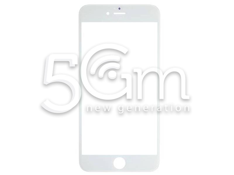 iPhone 6S Plus White Glass No Logo
