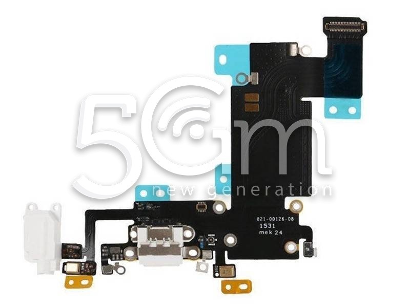 iPhone 6S Plus White Charging Connector Flex Cable