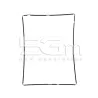 Cornice Nera + Adesivo 3M iPad 3-4