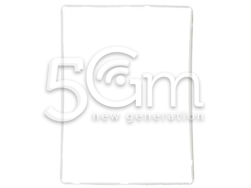 iPad 3-4 White Frame + 3M Adhesive