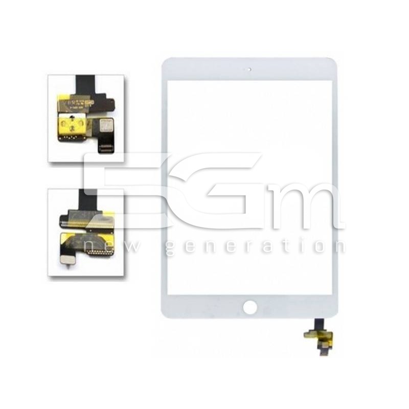 iPad Mini 3 White Touch Screen No Logo