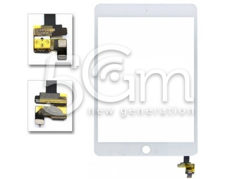 Touch Screen Bianco + Flat Completo iPad Mini 3 No Logo