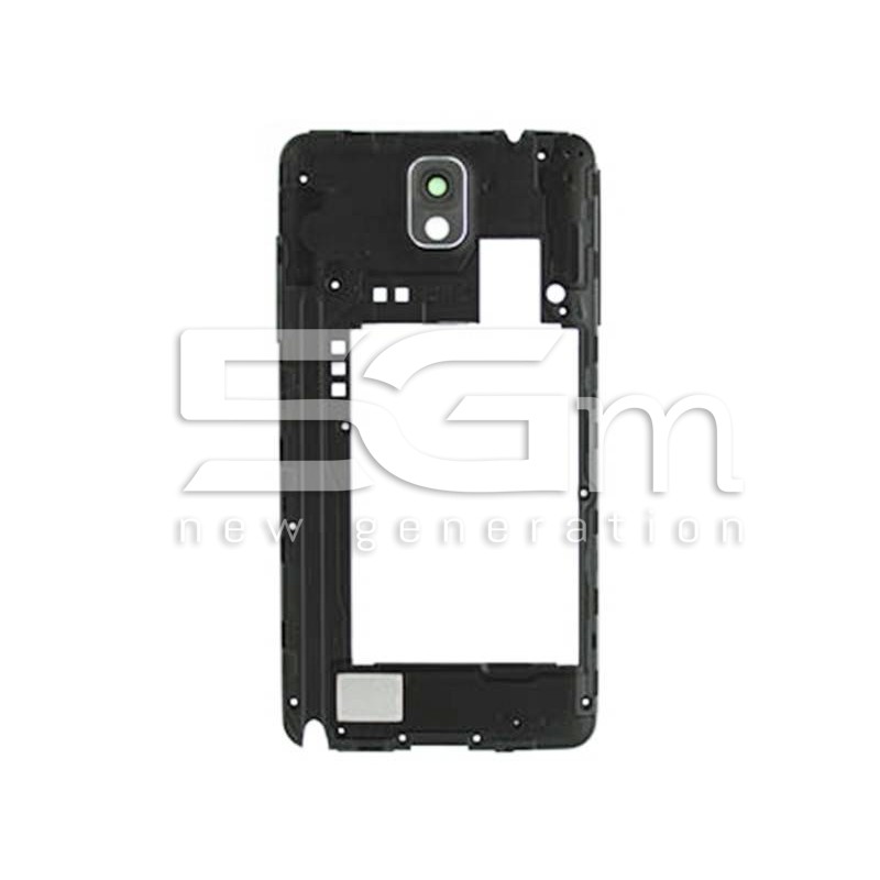 Samsung N9005 Black Middle Frame + Ringer 