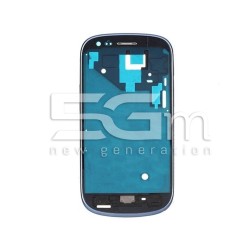 Samsung I8190 Blue Front Cover