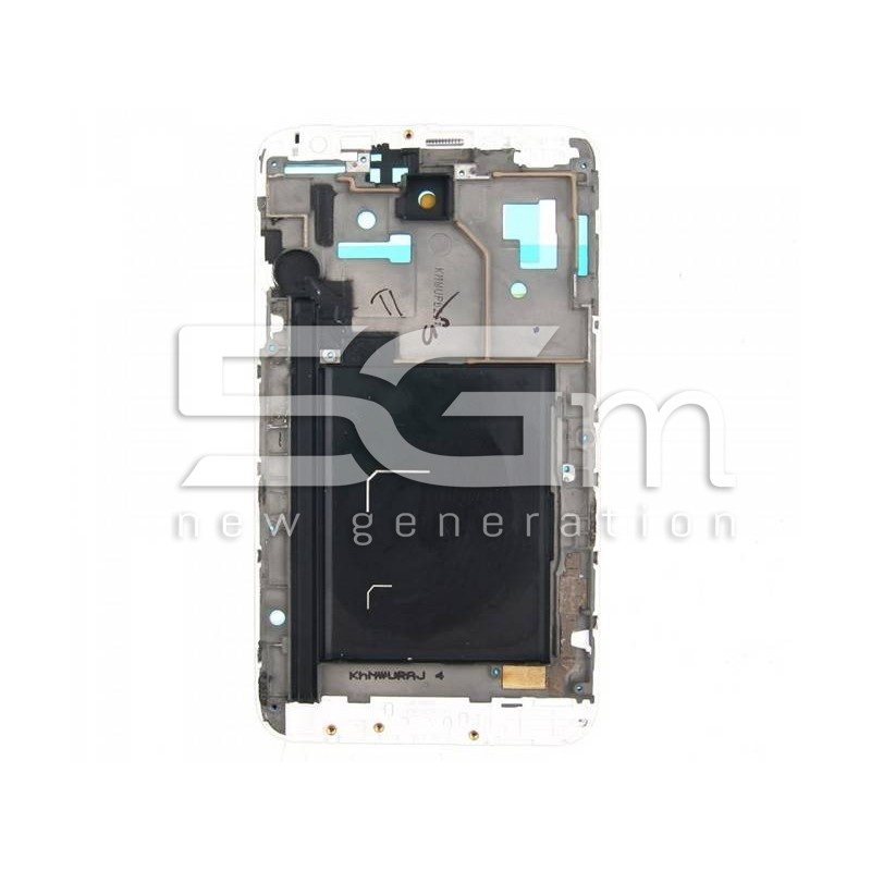 Samsung N7000 White Front Frame