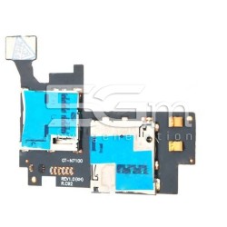 Samsung N7100 Sim Card Reader + MMC Reader Flex Cable