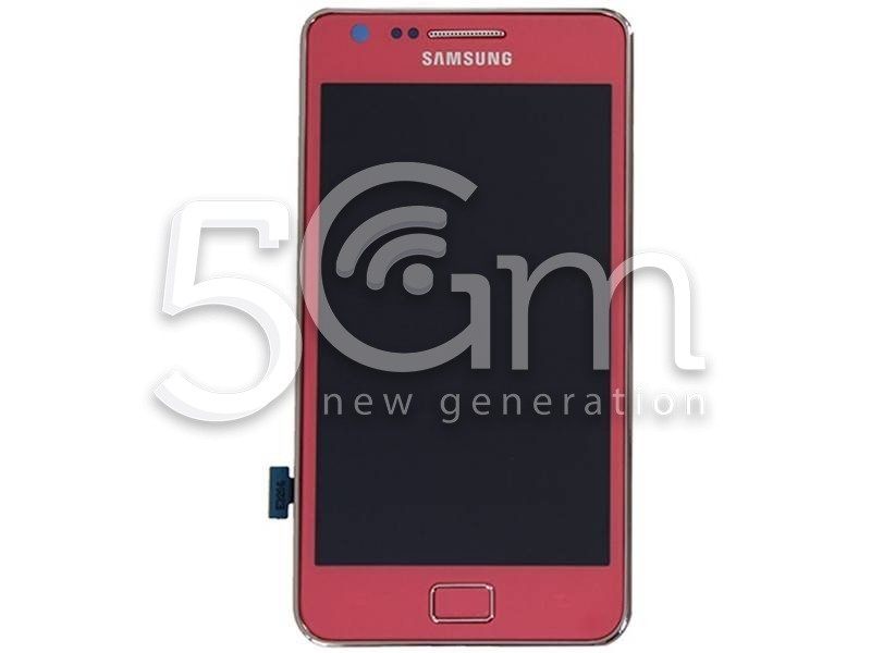 Samsung I9100 Pink Touch Display + Charging Connector + Speaker