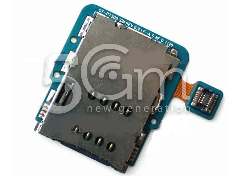 Samsung P7300 Sim Card Flex Cable