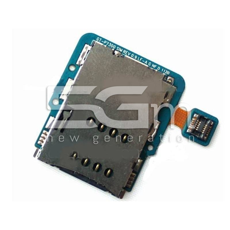 Samsung P7300 Sim Card Flex Cable