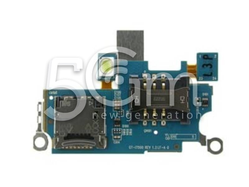 Flat Cable Sim Card Samsung I7500