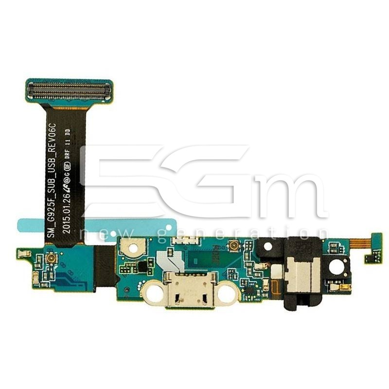 Samsung G925 S6 Edge Charging Connector Flex Cable