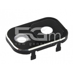 Samsung N9005 Camera Frame + Glass Lens for Black Version