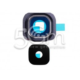 Vetrino + Frame Fotocamera Samsung G920 S6 x Versione Blu Scuro