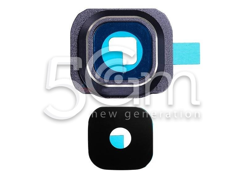 Samsung G920 S6 Camera Frame + Glass Lens for Dark Blue Version
