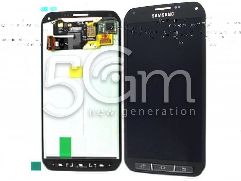 Display Touch Grigio Scuro Samsung SM-G870 S5 Active