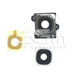 Samsung I9195 Camera Frame + Glass Lens for White Version