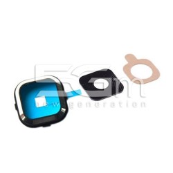 Samsung SM-A500 Camera Frame + Glass Lens for Black Version