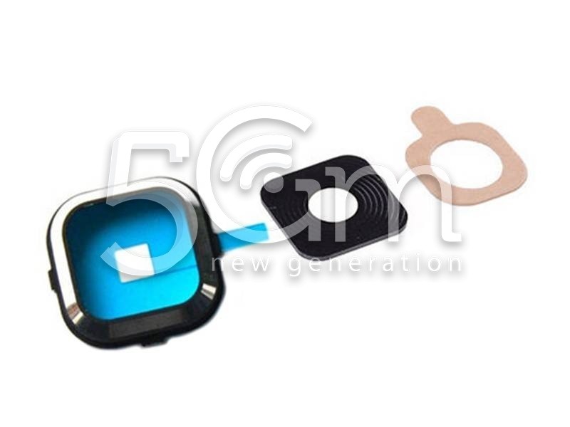 Samsung SM-A500 Camera Frame + Glass Lens for Black Version