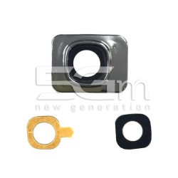 Samsung I8190 Camera Frame + Glass Lens for White Version