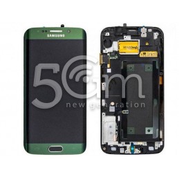 Display Touch Verde + Frame Samsung SM-G925 S6 Edge