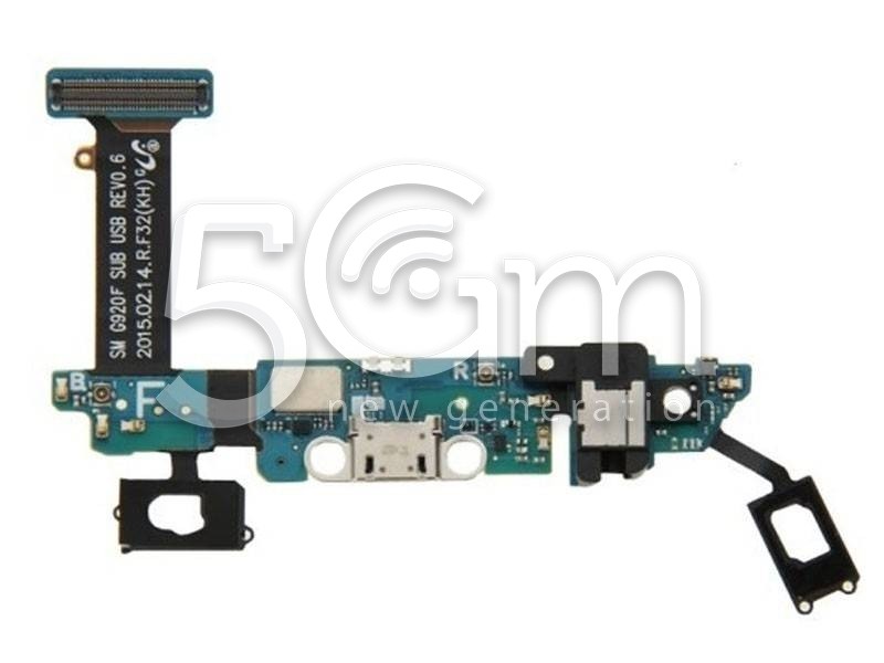 Samsung S6 Edge+ Version G928 T Charging Connector Flex Cable