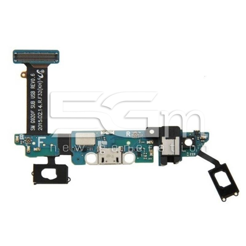 Samsung S6 Edge+ Version G928 T Charging Connector Flex Cable